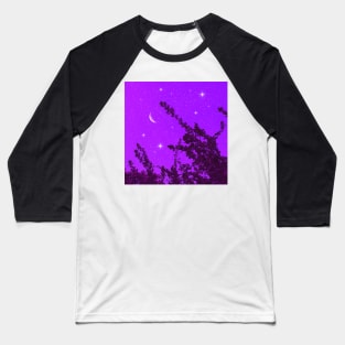 Purple Sky Baseball T-Shirt